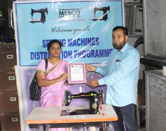 Ration & Utensils Distribution At Appa Pada Malad (E)